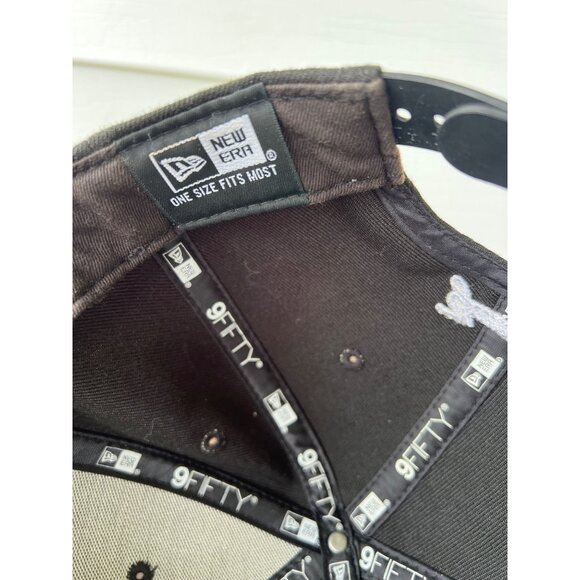 New Era 9Fifty New York Yankees Snapback Hat OSFM Black Adjustable W3 - Picture 6 of 6